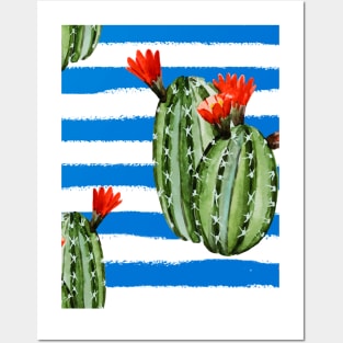 Cactus texture Posters and Art